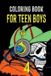 Book cover for Coloring Book for Teen Boys 4
