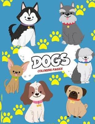 Book cover for Dogs Coloring Pages