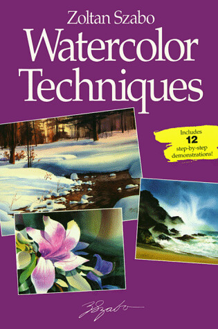 Cover of Zoltan Szabo Watercolour Techniques