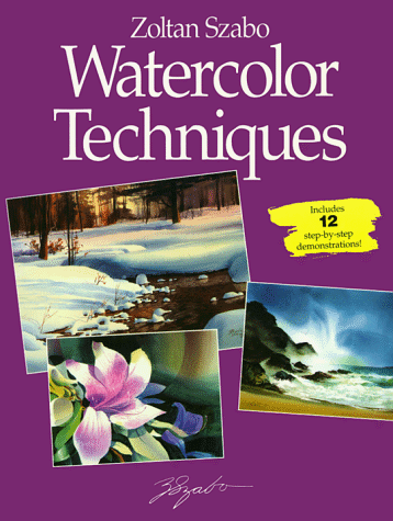 Book cover for Zoltan Szabo Watercolour Techniques