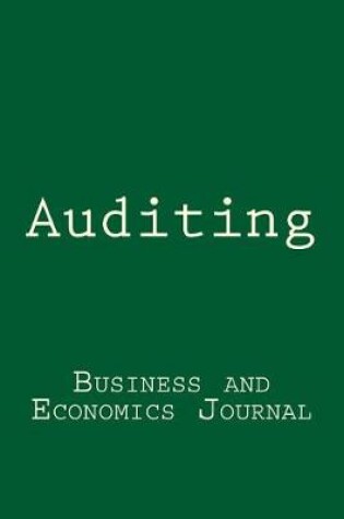 Cover of Auditing