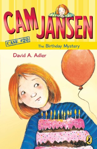 Book cover for Cam Jansen: the Birthday Mystery #20
