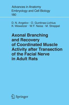 Book cover for Axonal Branching and Recovery of Coordinated Muscle Activity After Transection of the Facial Nerve in Adult Rats