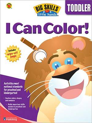 Book cover for I Can Color, Grade Toddler