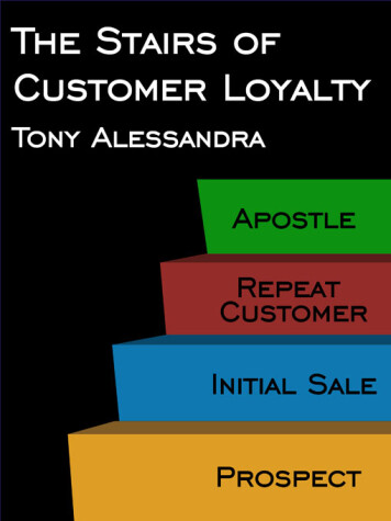 Book cover for The Stairs of Customer Loyalty