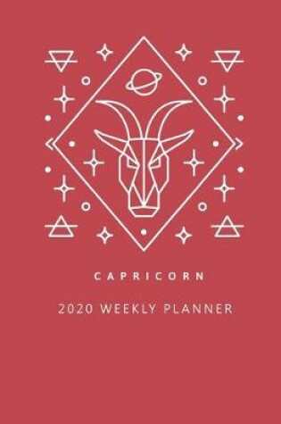 Cover of Capricorn 2020 Weekly Planner (Red)