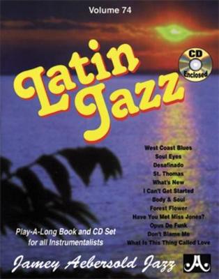 Book cover for Aebersold Vol. 74 Latin Jazz