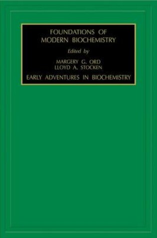 Cover of Early Adventures in Biochemistry