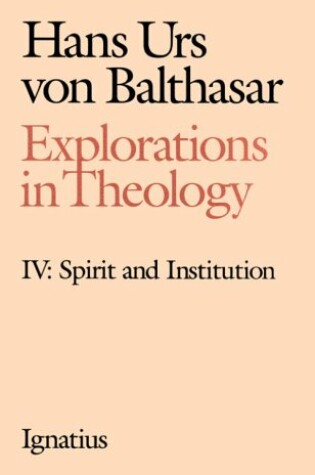 Cover of Explorations in Theology