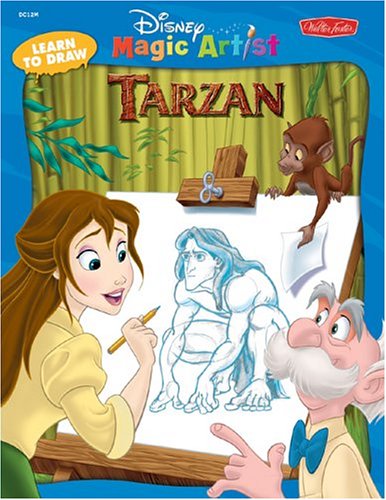 Book cover for Disney's How to Draw Tarzan