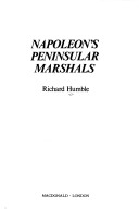 Book cover for Napoleon's Peninsular Marshals