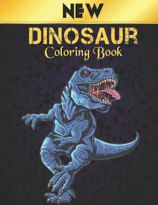 Book cover for Coloring Book New Dinosaur