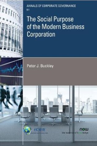 Cover of The Social Purpose of the Modern Business Corporation