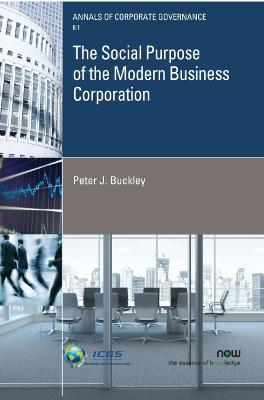 Book cover for The Social Purpose of the Modern Business Corporation