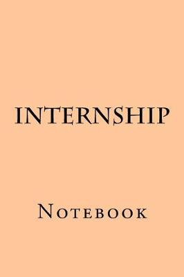 Book cover for Internship