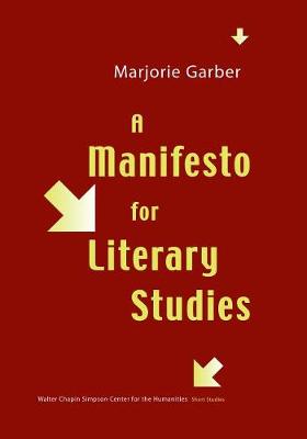 Book cover for A Manifesto for Literary Studies