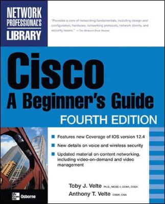 Book cover for Cisco(R): A Beginner's Guide, Third Edition