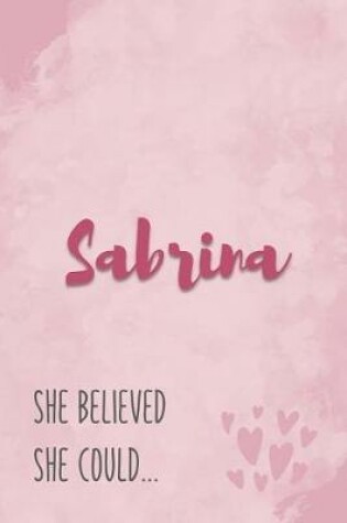Cover of Sabrina She Believe She Could