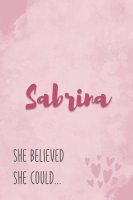 Book cover for Sabrina She Believe She Could