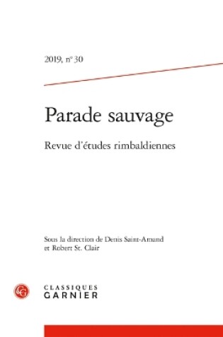 Cover of Parade Sauvage 2019 No. 30