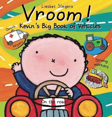 Book cover for Vroom! Kevin's Big Book of Vehicles