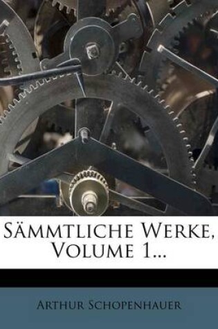 Cover of Sammtliche Werke, Volume 1...