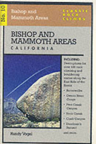 Cover of Bishop and Mammoth Areas, California (Ch (Unknown-Desc)