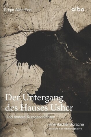 Cover of Der Untergang des Hauses Usher und andere Kurzgeschichten in einfacher Sprache