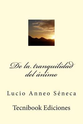 Book cover for de la Tranquilidad del