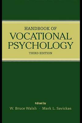 Book cover for Handbook of Vocational Psychology