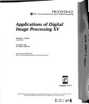 Book cover for Applications of Digital Image Processing Xv