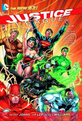 Book cover for Justice League HC Vol 01 Origin
