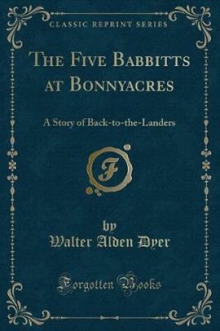 Cover of The Five Babbitts at Bonnyacres