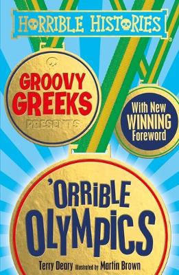 Book cover for Groovy Greeks Presents 'orrible Olympics