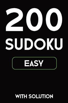 Book cover for 200 Sudoku easy with solution