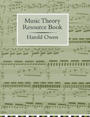 Cover of Music Theory Resource Book