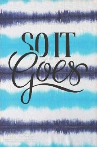 Cover of So It Goes