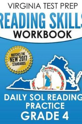 Cover of Virginia Test Prep Reading Skills Workbook Daily Sol Reading Practice Grade 4