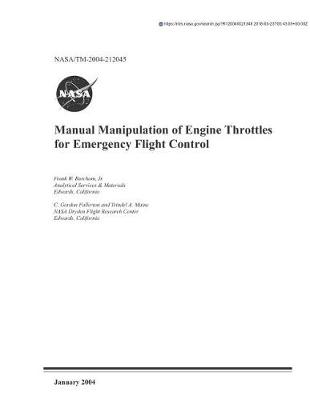 Book cover for Manual Manipulation of Engine Throttles for Emergency Flight Control