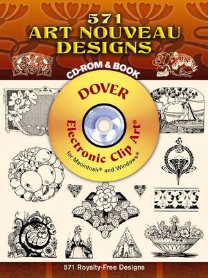 Book cover for 1000 Art Nouveau Designs