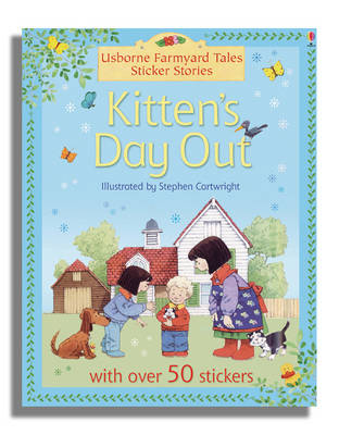Book cover for Kitten's Day Out Sticker Storybook