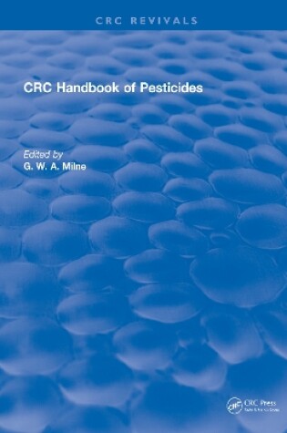 Cover of CRC Handbook of Pesticides