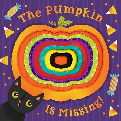 Book cover for Pumpkin Is Missing! (Board Book with Die-Cut Reveals)