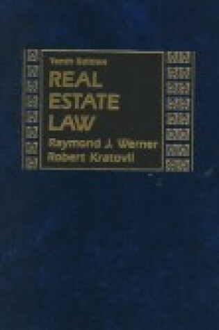 Cover of Real Estate Law