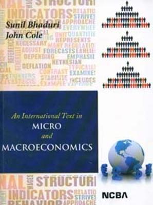 Book cover for An International Text in Micro and Macro Economics