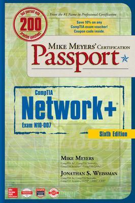 Book cover for Mike Meyers' CompTIA Network+ Certification Passport, Sixth Edition (Exam N10-007)