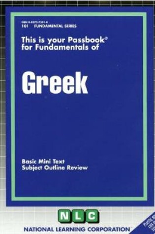 Cover of GREEK
