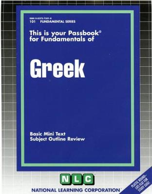Book cover for GREEK