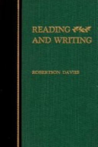 Cover of Reading and Writing