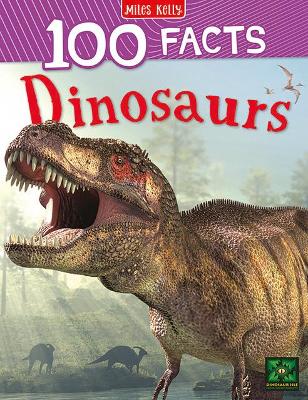 Book cover for 100 Facts Dinosaurs